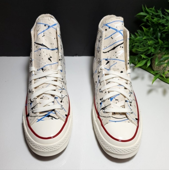 Converse Chuck 70 Hi 'Archive Paint Splatter' Unisex Mens 8=Womens10 /170802C - Picture 5 of 9